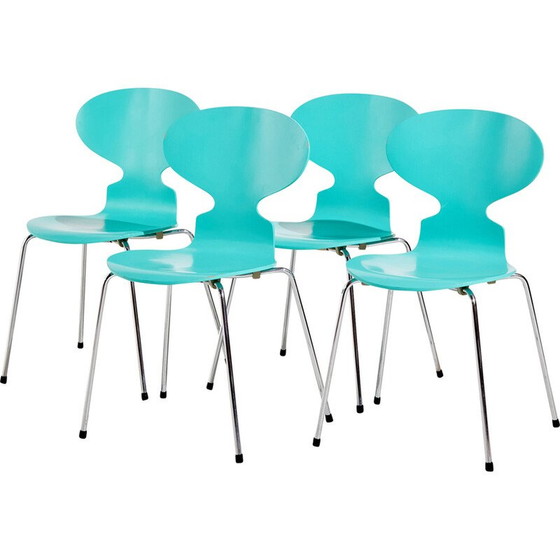 Image 1 of Mid Century ikonischer Stuhl Modell 3101/ant von Arne Jacobsen für Fritz Hansen, 1990er Jahre