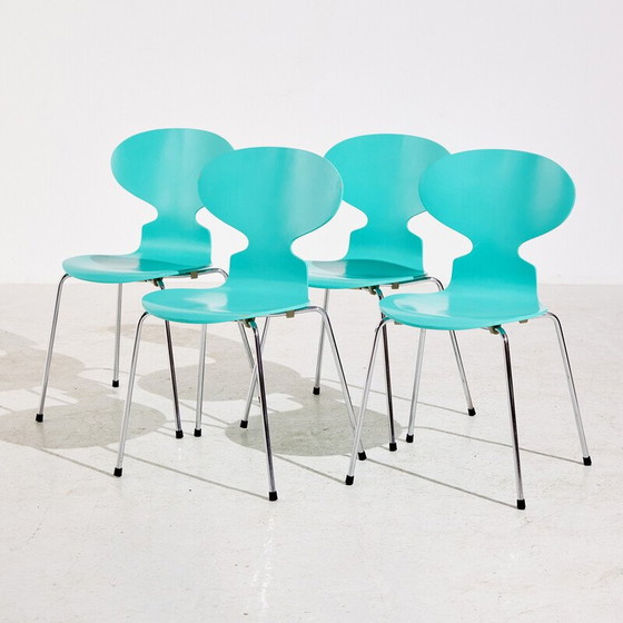 Image 1 of Mid Century ikonischer Stuhl Modell 3101/ant von Arne Jacobsen für Fritz Hansen, 1990er Jahre