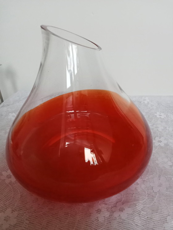 Image 1 of Separate Kunstvase Italien Ozzaro & Loranto Verwandte Glaskunst aus der Tschechischen Republik