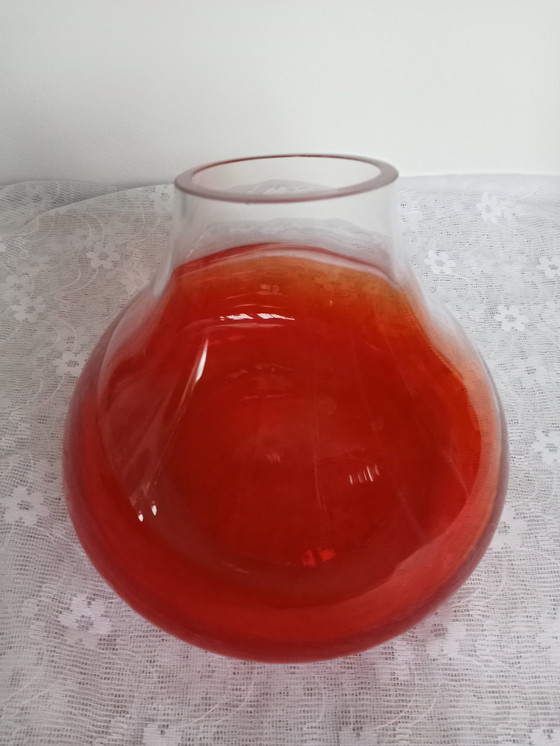 Image 1 of Separate Kunstvase Italien Ozzaro & Loranto Verwandte Glaskunst aus der Tschechischen Republik