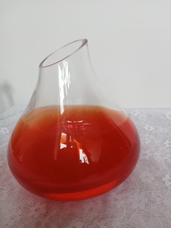 Image 1 of Separate Kunstvase Italien Ozzaro & Loranto Verwandte Glaskunst aus der Tschechischen Republik