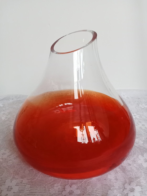 Image 1 of Separate Kunstvase Italien Ozzaro & Loranto Verwandte Glaskunst aus der Tschechischen Republik