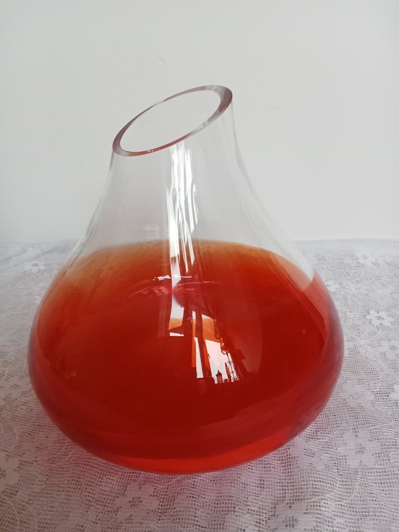 Image 1 of Separate Kunstvase Italien Ozzaro & Loranto Verwandte Glaskunst aus der Tschechischen Republik