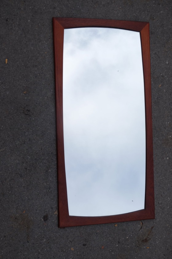 Image 1 of Spiegel Wandspiegel Teak Schönform 50Er Jahre