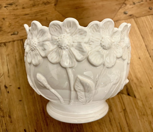 W. Deutschland Scheurich Weiße Blume Design Keramik Vase Ppi 950-16