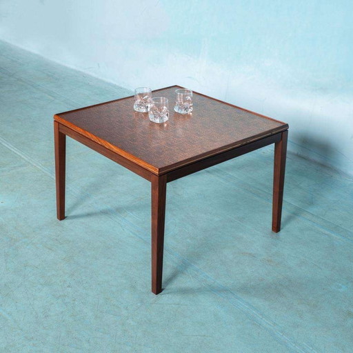 Midcentury Danish Design Tisch gestanzt Kupfer Vintage Tisch