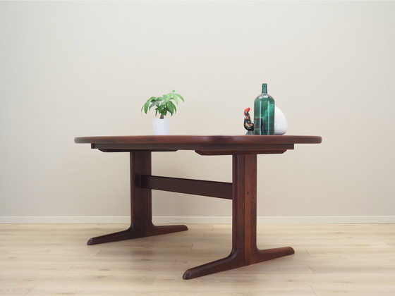 Image 1 of Mahagoni-Tisch, Dänisches Design, 1990er Jahre, Hersteller: Skovby