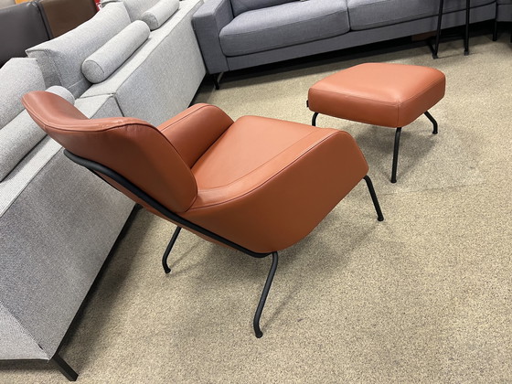 Image 1 of Harvink Clip-Sessel mit Leder 