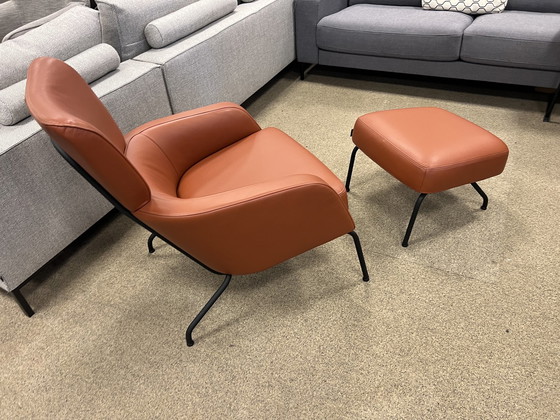 Image 1 of Harvink Clip-Sessel mit Leder 