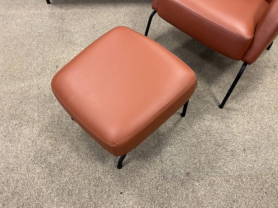 Image 1 of Harvink Clip-Sessel mit Leder 