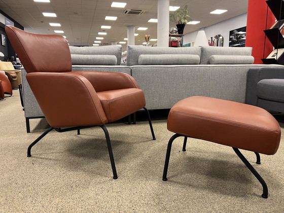 Image 1 of Harvink Clip-Sessel mit Leder 