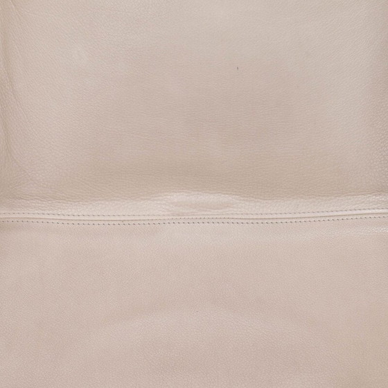 Image 1 of Vintage J.J Sessel Creme Leder von Antonio Citterio für B&B Italia 2012