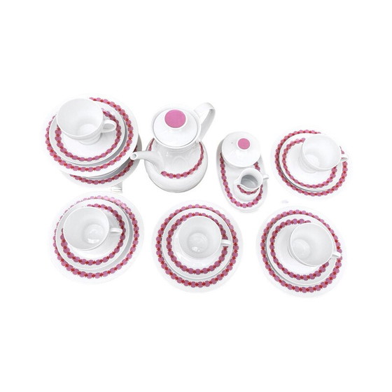 Image 1 of Kaffeeservice aus Porzellan von der Porzellanfabrik F. Thomas Marktredwitz für Rosenthal, Deutschland 1970