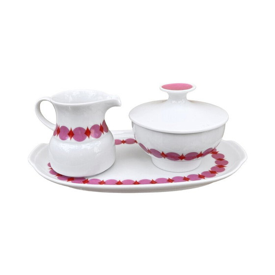 Image 1 of Kaffeeservice aus Porzellan von der Porzellanfabrik F. Thomas Marktredwitz für Rosenthal, Deutschland 1970