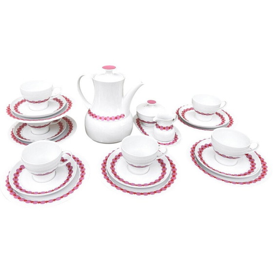Image 1 of Kaffeeservice aus Porzellan von der Porzellanfabrik F. Thomas Marktredwitz für Rosenthal, Deutschland 1970