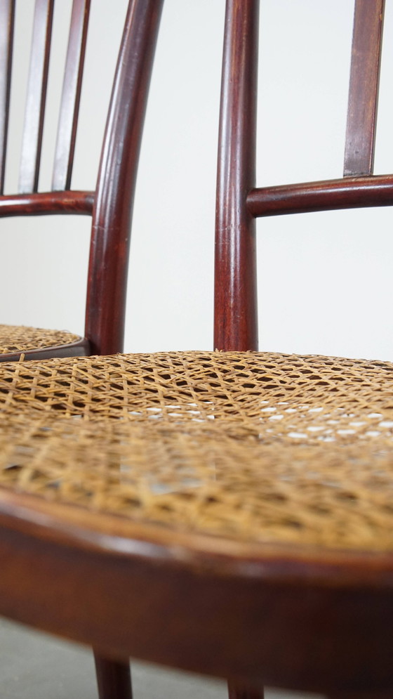 Image 1 of 2 X Vintage Thonet Design Stuhl