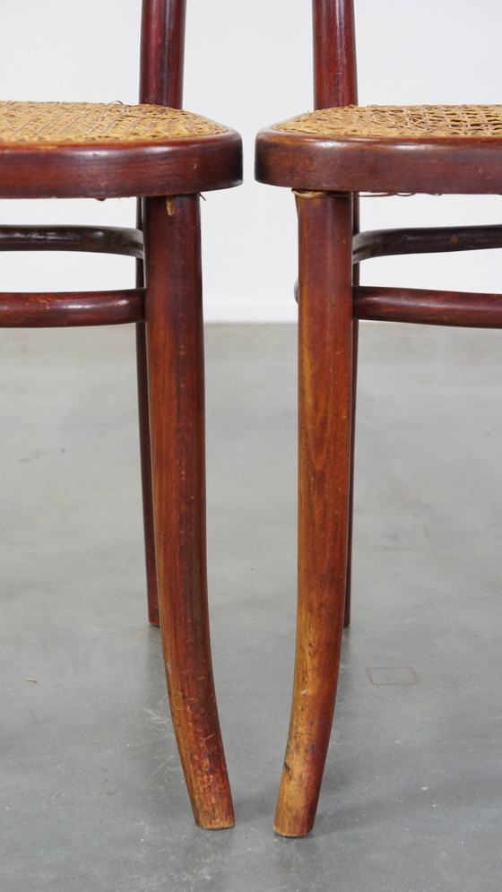 Image 1 of 2 X Vintage Thonet Design Stuhl