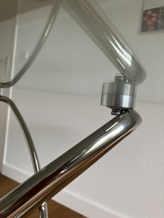 Image 1 of Runder Esstisch aus Glas