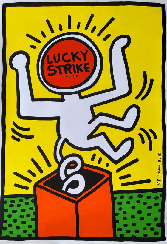 Image 1 of Keith Haring - Lucky Strike - Satz von 3