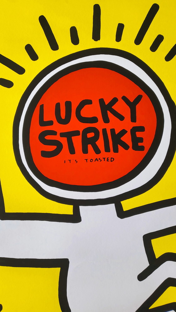 Image 1 of Keith Haring - Lucky Strike - Satz von 3