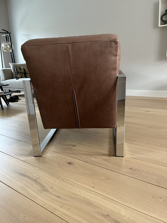 Image 1 of 2x Moderne Leder-Sessel