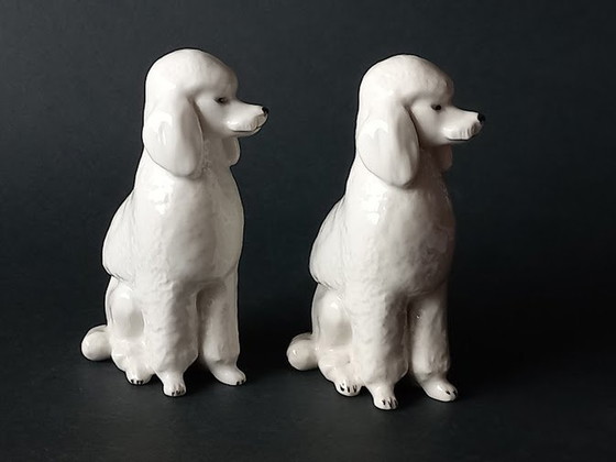 Image 1 of Lomonossow-Figuren Pudelhunde