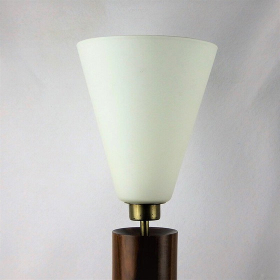 Image 1 of Skandinavische Vintage-Lampe aus Opalglas, 1950