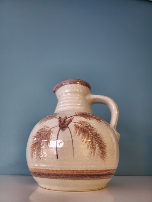 Vintage Bay Keramik West Deutschland Vase Ohr Vase