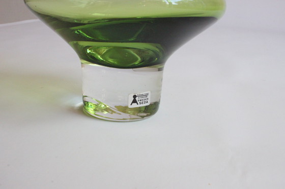 Image 1 of Aseda Gelbe Vase im Weltraumzeitalter von Bo Borgstrom, Schweden 1960er Jahre