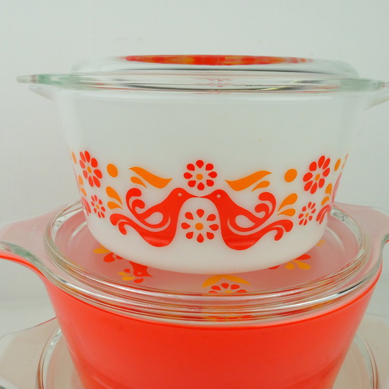Image 1 of Pyrex Corning Freundschaft Backofen Schüssel Set 3
