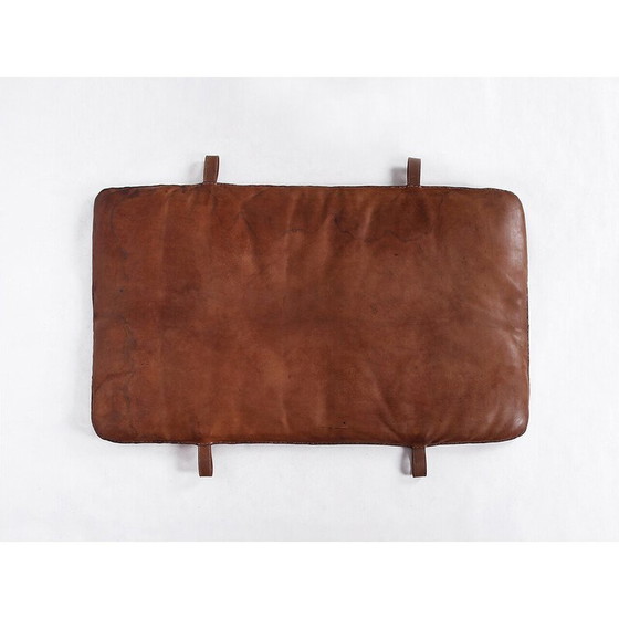 Image 1 of Tschechische Vintage-Leder-Turnmatte B, 1930er Jahre