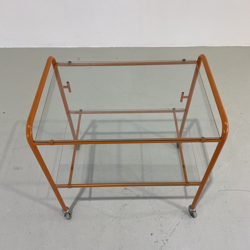 Vintage Orange Trolley