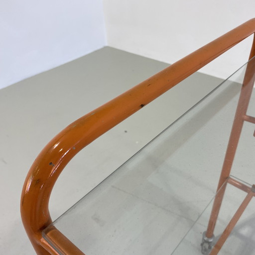 Vintage Orange Trolley