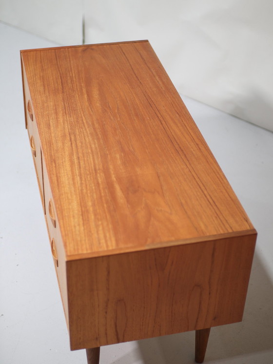 Image 1 of Clausen & Søn Doppelschubladenschrank Teak Dänisch