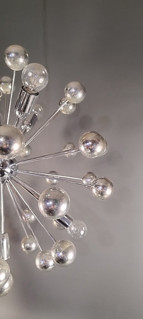 Image 1 of Vintage Weltraumzeitalter Sputnik Lampe 1960-70