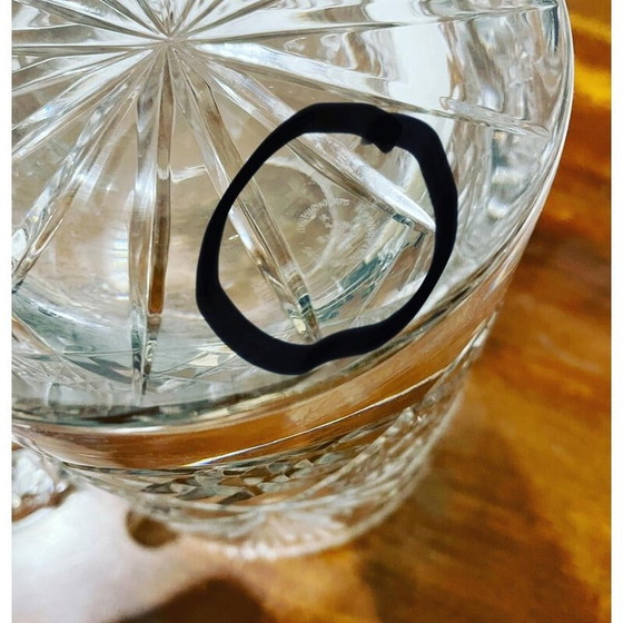 Image 1 of Vintage-Champagnerkühler aus Baccarat-Kristall, Frankreich