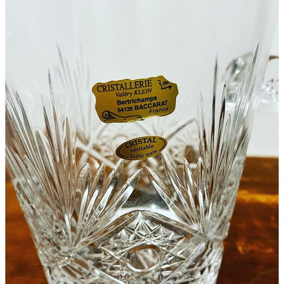 Image 1 of Vintage-Champagnerkühler aus Baccarat-Kristall, Frankreich