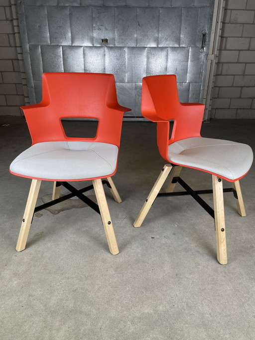 7x Steelcase Turnstone Shortcut Stuhl