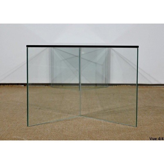 Image 1 of Rechteckiger Couchtisch aus Glas, 1970