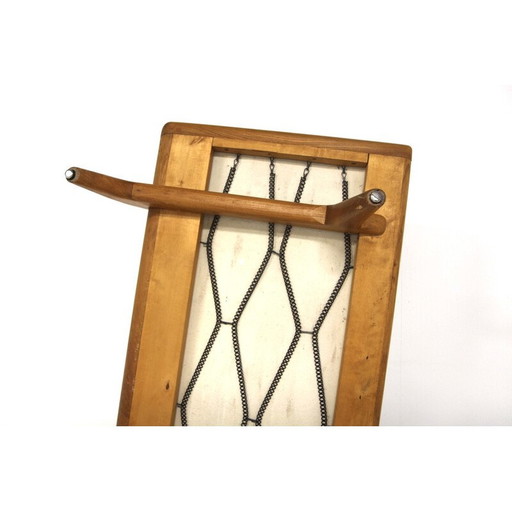 Vintage 3-Sitzer-Sofa aus Ulme und Leder von Carl Gustaf Hiort für Af Ornäs, Finnland 1960