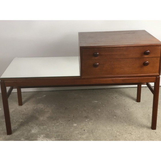 Image 1 of Vintage TV-Schrank "Casino" aus Teakholz von Engstrom Myrstrand, Schweden 1960.