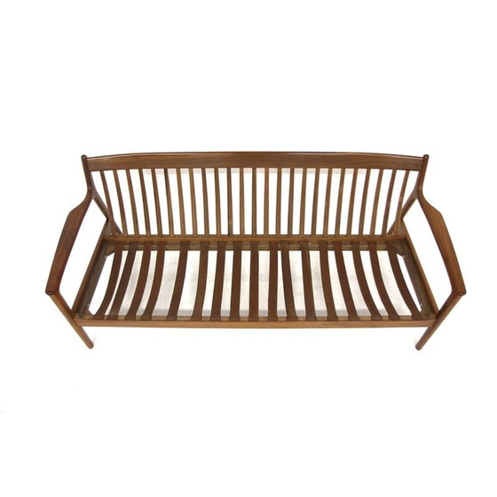 Image 1 of Vintage Sofa "Usa 75" in Nussbaum von Folke Ohlsson für Bodafors, Schweden 1960er Jahre