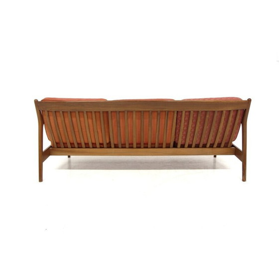 Image 1 of Vintage Sofa "Usa 75" in Nussbaum von Folke Ohlsson für Bodafors, Schweden 1960er Jahre