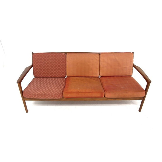 Image 1 of Vintage Sofa "Usa 75" in Nussbaum von Folke Ohlsson für Bodafors, Schweden 1960er Jahre