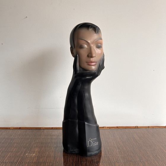 Image 1 of Christian Dior Schaufensterpuppe Bild Werbung Display 50er Jahre