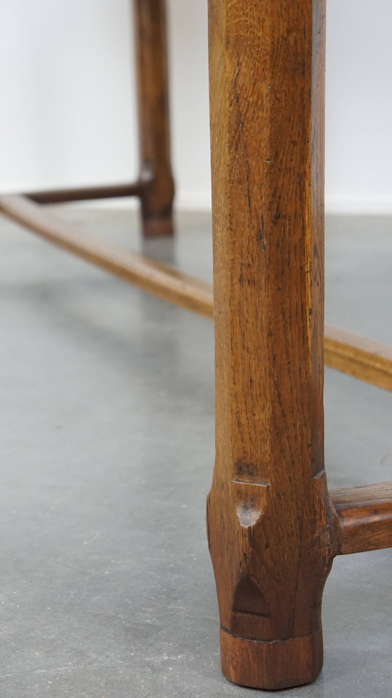 Image 1 of Esstisch aus Eiche mit 2 Schubladen