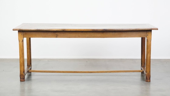 Image 1 of Esstisch aus Eiche mit 2 Schubladen