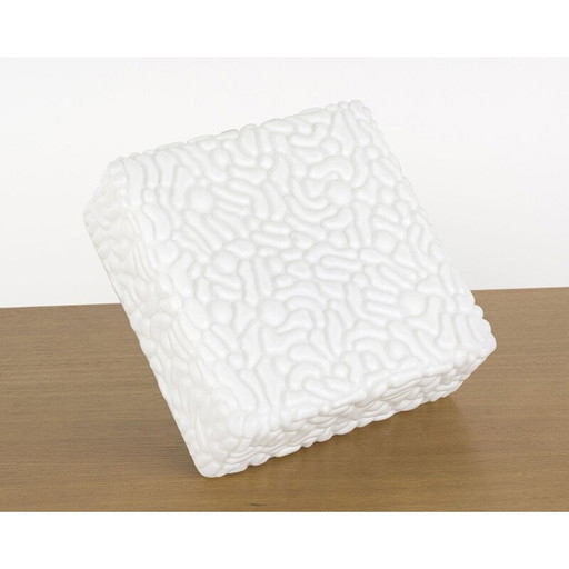 Vintage Opalglaslampe 1950er Jahre