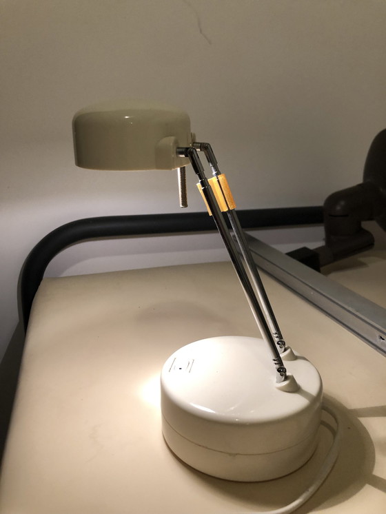 Image 1 of Retro-Schreibtischlampe Massiv Teleskopisch Ausziehbar