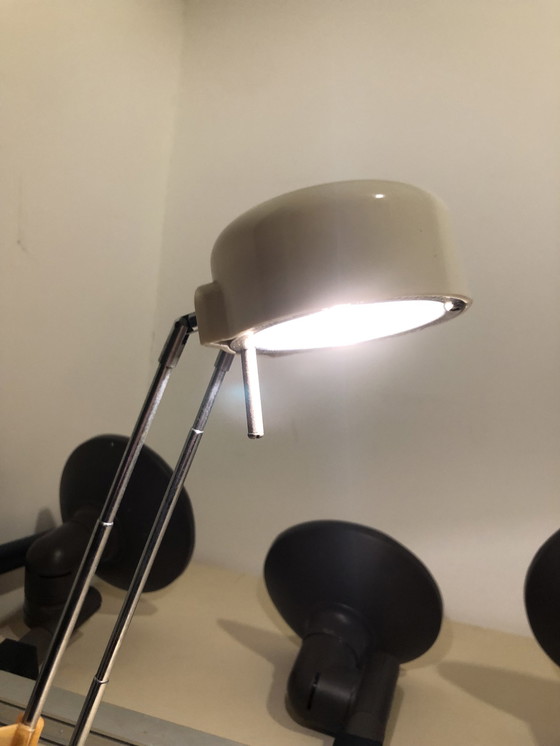 Image 1 of Retro-Schreibtischlampe Massiv Teleskopisch Ausziehbar